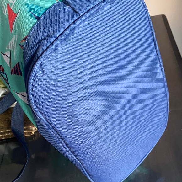 NEW🌈 Beach Insulated Sailboat Print Tote Bag spring gifts vacation accessory - Picture 5 of 9